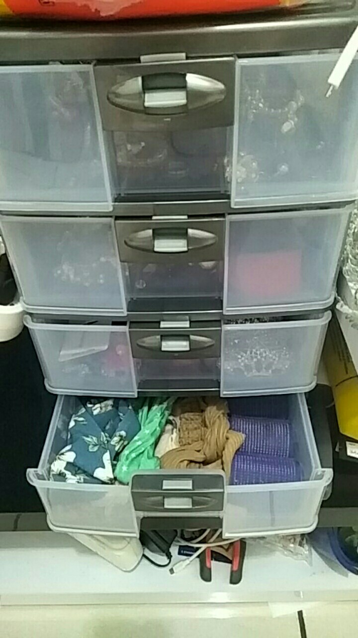 Lion Star Pr-34 Pressa Container A4 (4 Susun) Laci Plastik Serbaguna Susun 4