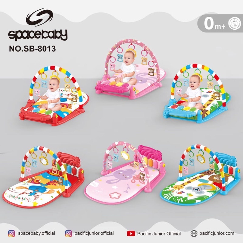 SPACEBABY Space Baby SB 8013 PIANO PLYAGYM Playmat Matras Musik Set