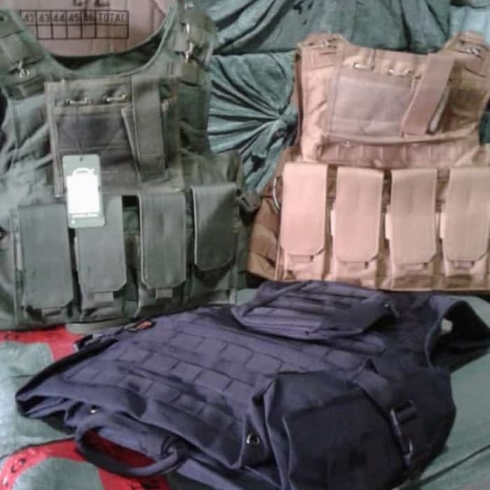 Rompi Sabado Pria Import Rompi Tactical Army Body Vest Pelindung Badan