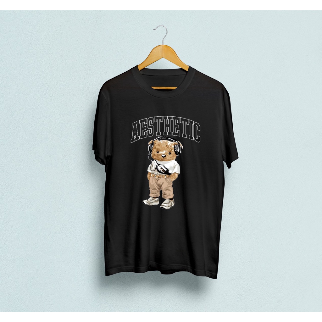 Kaos murah Kaos distro murah baju  distro pria t-shirt murah combed30s BEAR AUTHENTIC