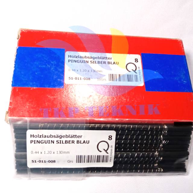 PINGUIN SILBER MATA GERGAJI TRIPLEK / GERGAJI UKIR / GERGAJI TULANG NO.8