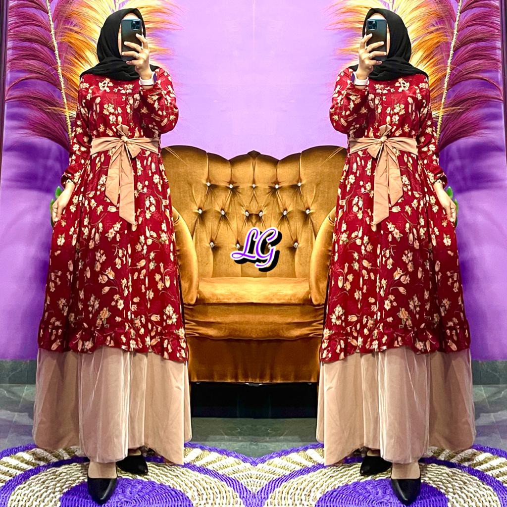 Gamis Monalisa mix tutu