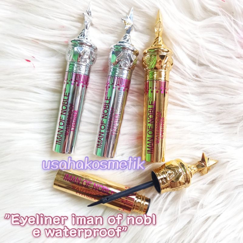 ECER!! EYELINER IMAN OF NOBLE BINTANG WATERPROOF CURL THICK&amp;WATERPROOF NO. E6170