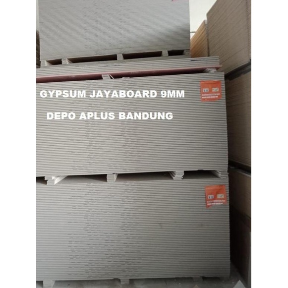 ➶ Plafon Gypsum Jayaboard / gipsum jaya board 9mm ◌