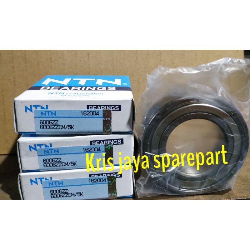 bearing 6006 zz merk ntn japan