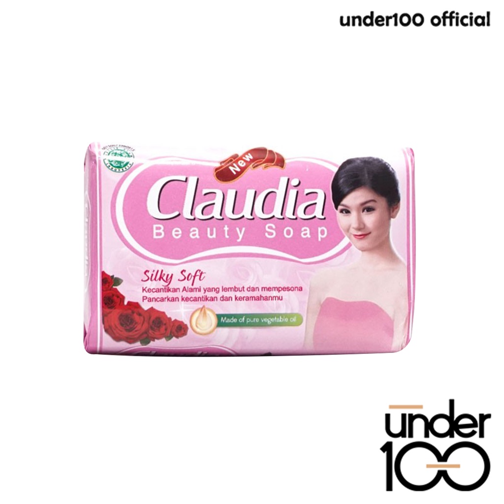 ❤ UNDER100 ❤ CLAUDIA Beauty Soap Silky Soft | Silky Smooth | Fresh &amp; Antibacterial | 60g | BPOM