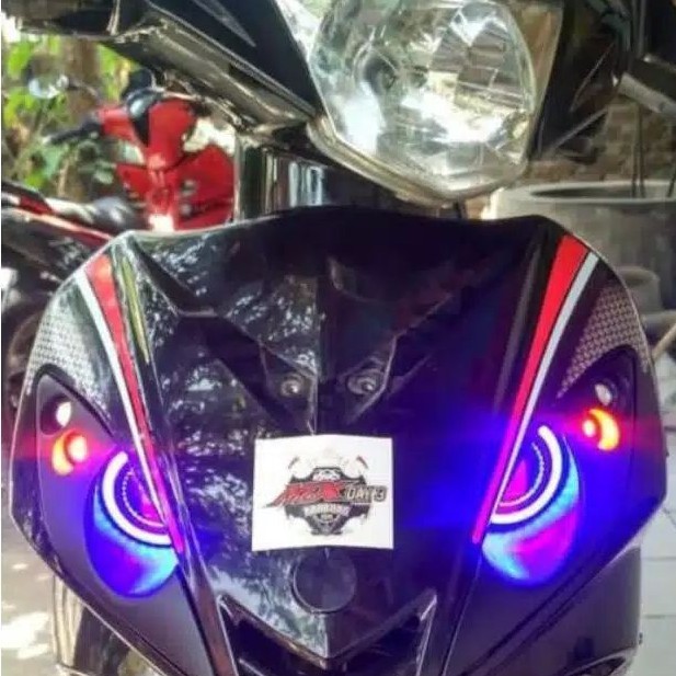 lampu senja costum mx old cahaya nyebar