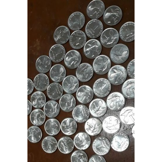 uang kuno Rp. 1 th. 1970 99%seperti baru 1Rupiah kuno