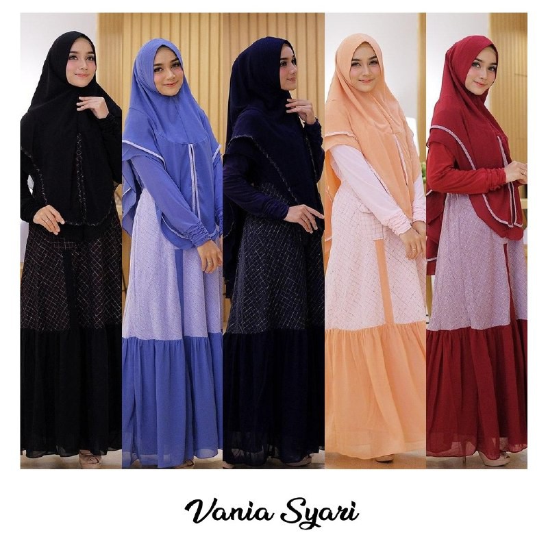 Syari VANIA by Rayna / Set Dress Khimar