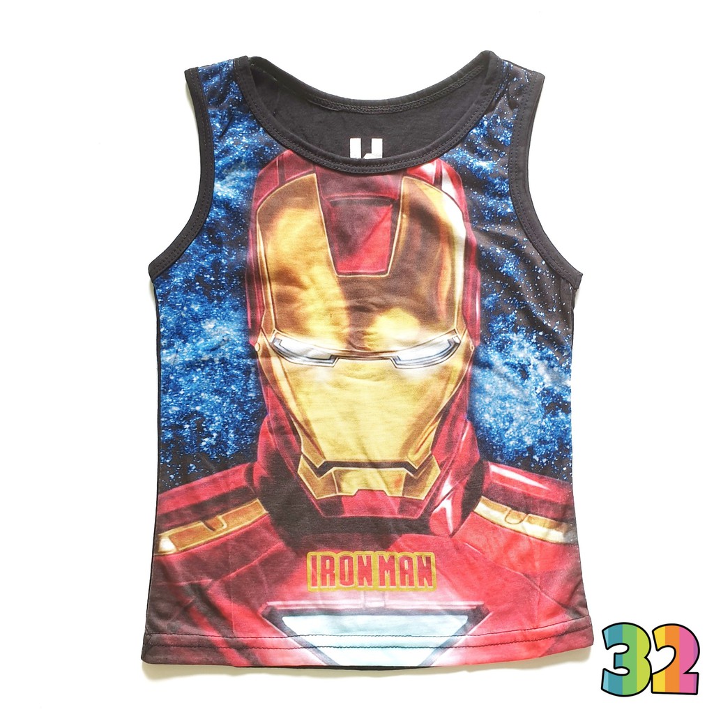 FURO Kaos Kutung Singlet Anak LakiLaki SUPERHEROES