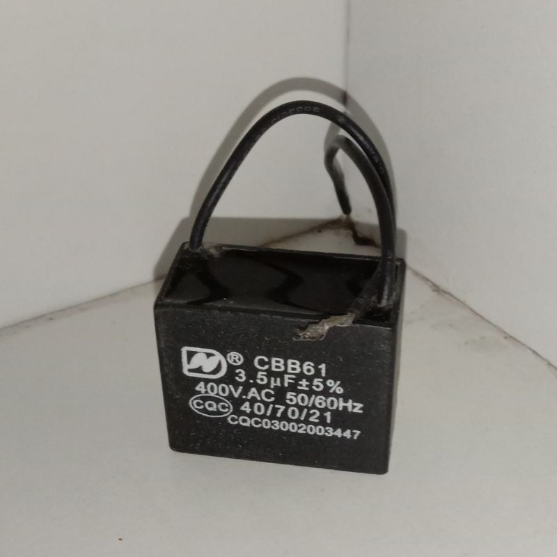 Kapasitor Kipas Angin CBB61 3.5uF 400V