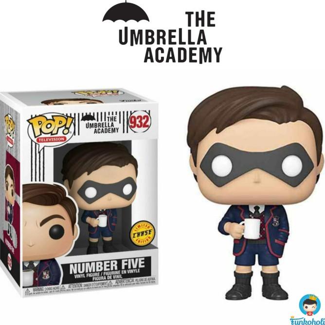 BEST SELLER FUNKO POP THE UMBRELLA ACADEMY - NUMBER FIVE (MASK) [LIMITED CHASE] HAPPY SHOPING