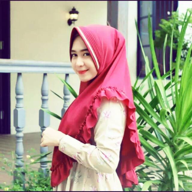 Tayra colection,hijab instan dengan rempel pet antem