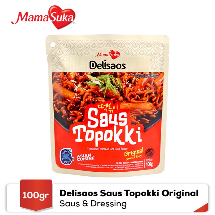 

MamaSuka Delisaos Saus Topokki