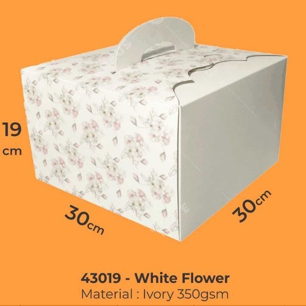 

Box Kue, Gable Cake Box Dus, Kotak, Kemasan Hampers jumbo 30x30