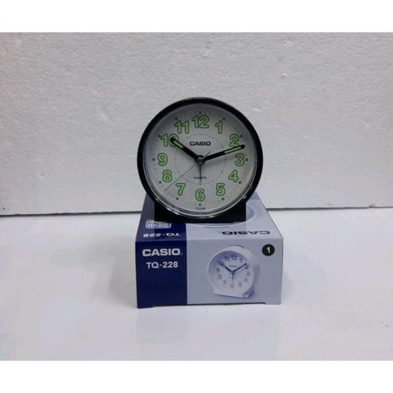 CASIO JAM ALARM ORIGINAL TQ-228 ORIGINAL