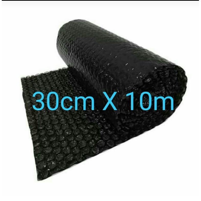 

BUBBLE WRAP HITAM PLASTIK PACKING PEKING