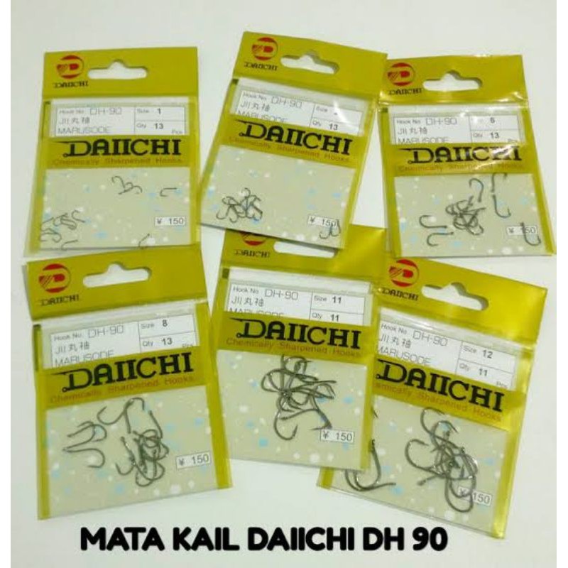 MATA KAIL DAICHI &quot;DH-90&quot; (MARUSODE) (Black Chrome Lubang)