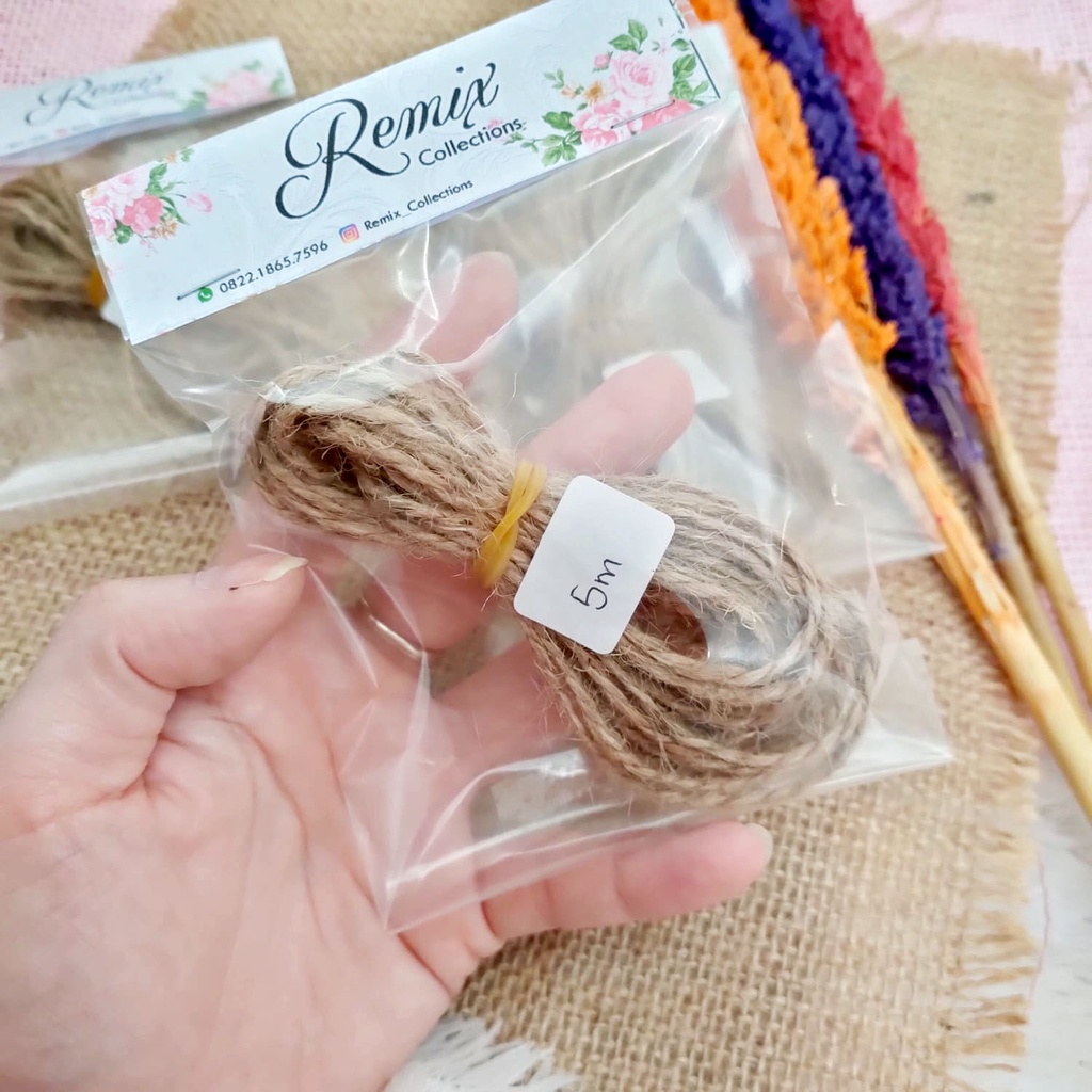 

TALI rami / Tali Goni 2 ply Ecer uk 3m, 5m, 10m READY STOCK