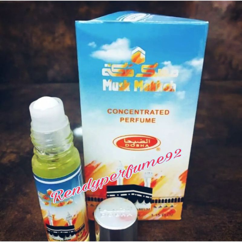 Minyak Wangi DOBHA 6ml Roll On Aroma Musk Mekkah 100% Non Alkohol