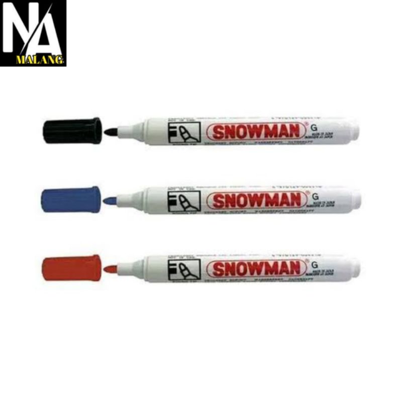 

Spidol Snowman BG-12 / Spidol Non Permanen