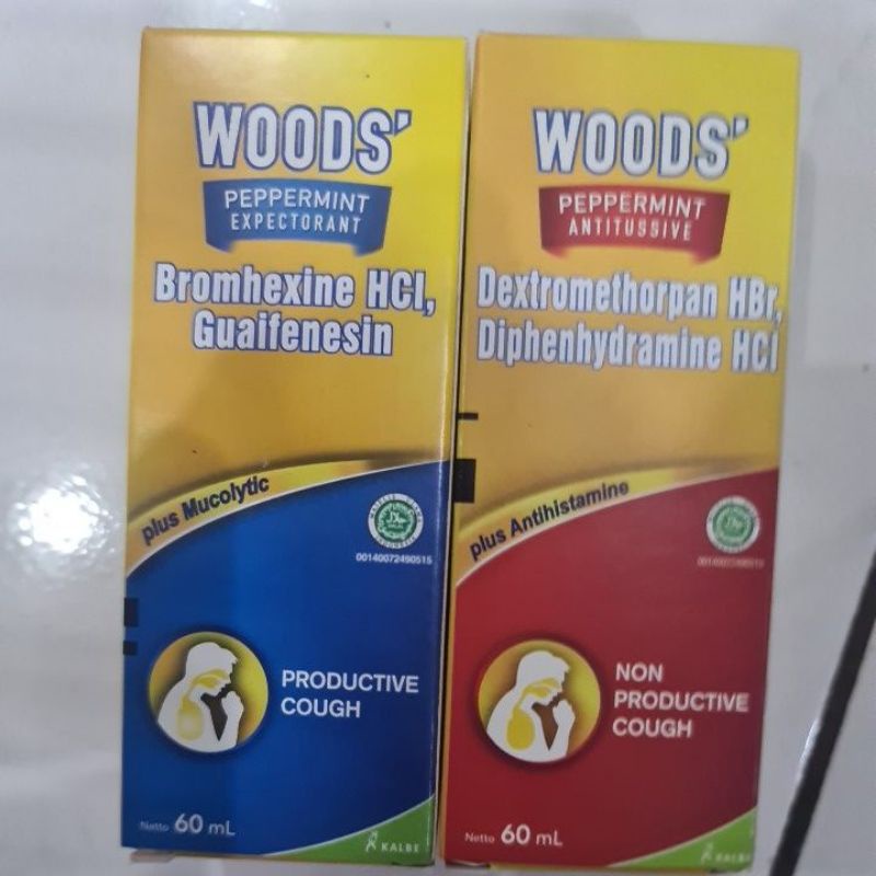 Obat batuk woods 60 ml