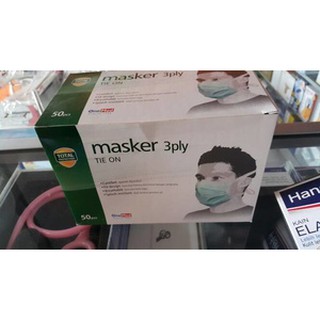Sensi Masker 50's 3 Ply Earloop Surgical Face Mask