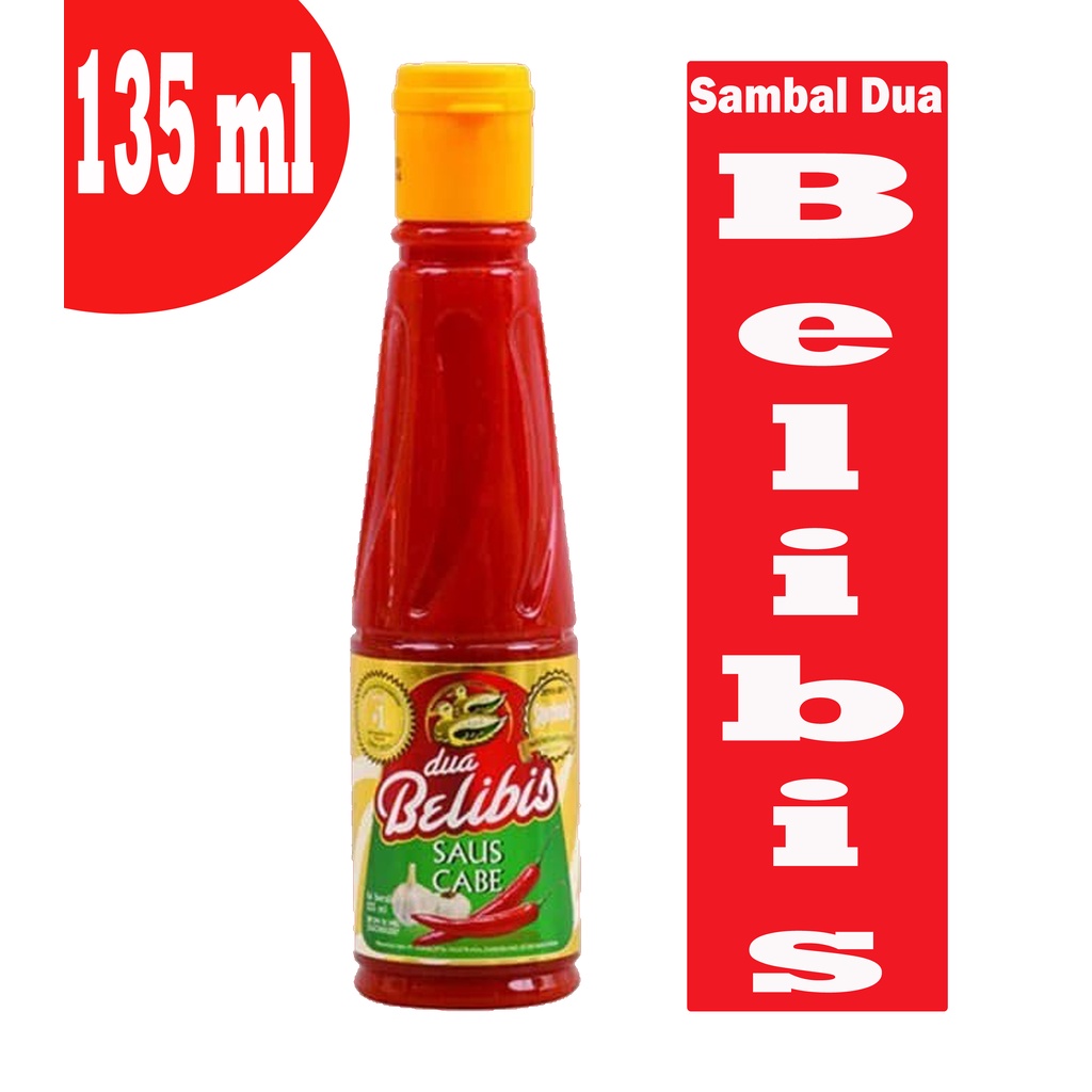 

Sambal DUA BELIBIS Botol 135 ml
