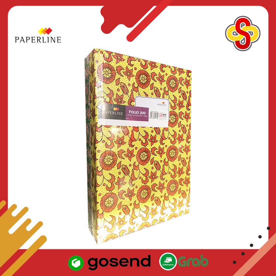 Buku Hard Cover Paperline Folio 300 Lembar