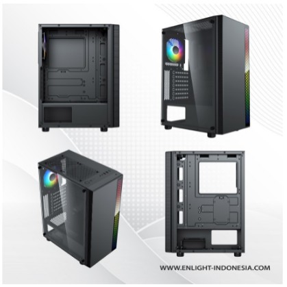 INFINITY FLASH V4 Tempered Glass - ATX, mATX Gaming Case