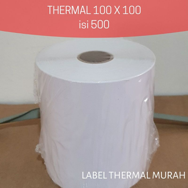 Kertas Print Thermal 100x150 isi 500 pcs / Label Thermal Ukuran A6 isi 500 pcs / Kertas Thermal Sticker