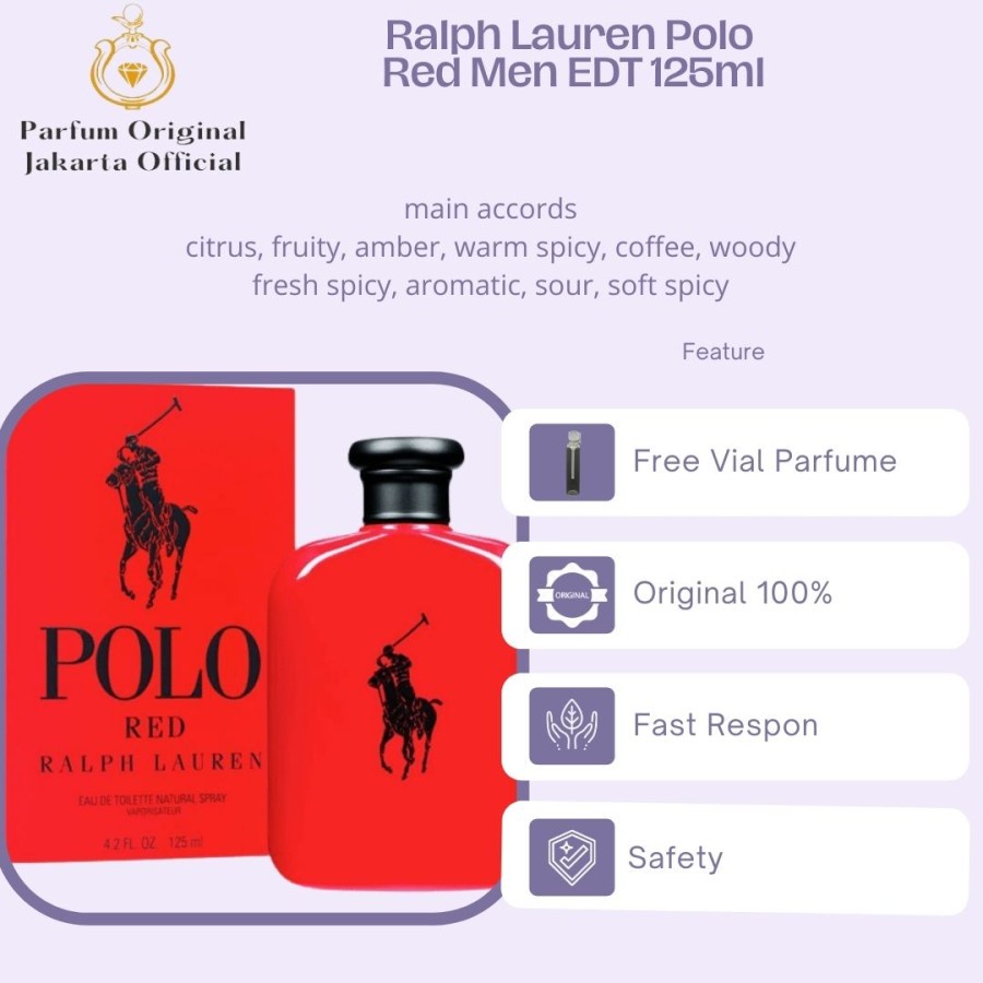 Parfum Parfume Perfume Asli Perawatan Kecantikan Original Import Branded Pria Laki Laki Cowok Ralph 