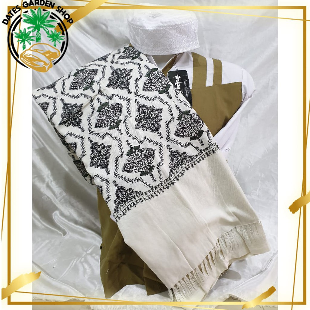 SORBAN ARIFAT KASMIRI SULAM BORDIR SORBAN HABIB HARGA TERMURAH