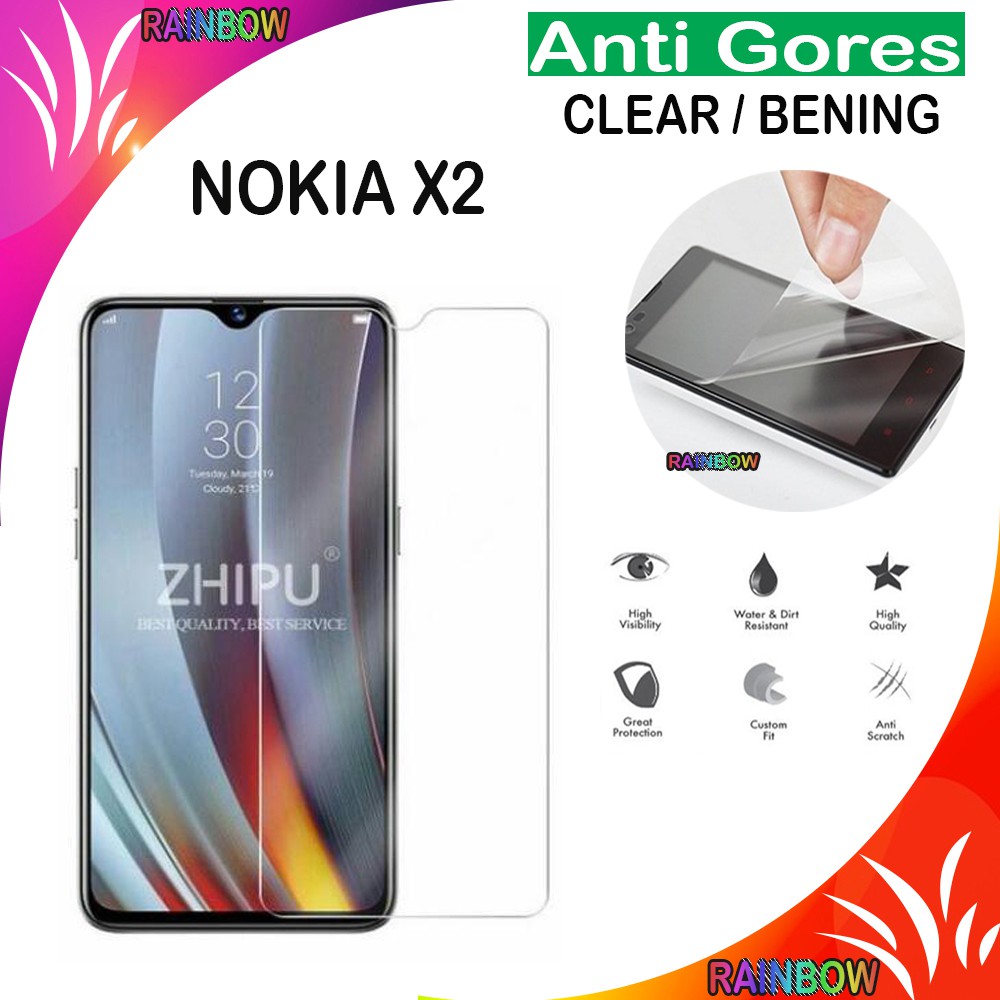 Anti Gores Untuk Iphone 5C / Iphone 5G Fullset / Nokia X2 /Oppo R1001 /Oppo R827 /Oppo Neo 3 R831K Screenguard Pelindung Layar Gadget AntiGores Screen Protector HP Handphone Screen Clear Bening