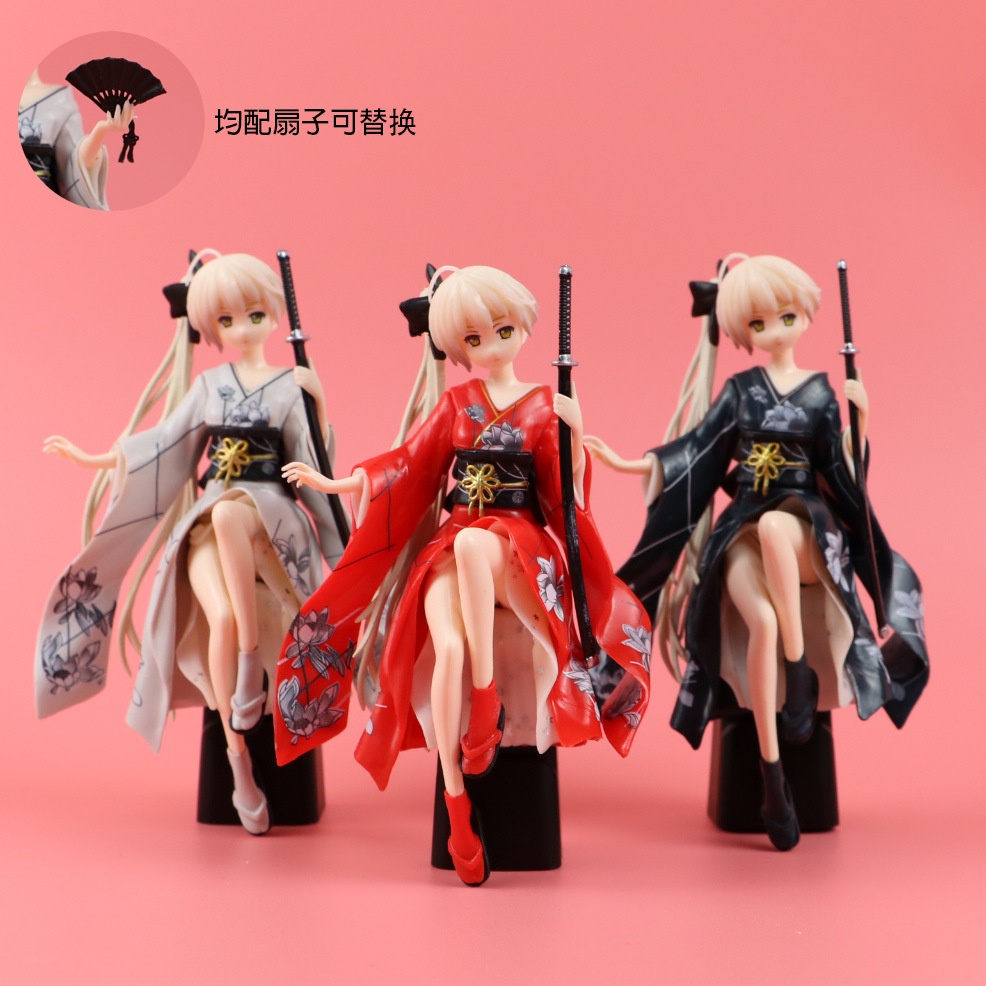 PAJANGAN ACTION FIGURE SISTER KIMONO