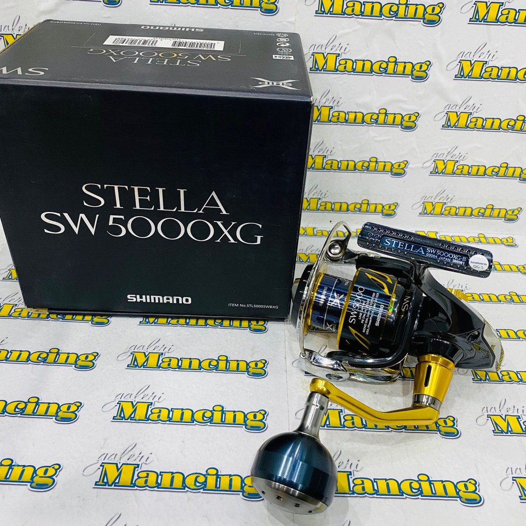 Reel Shimano Stella 2013 SW - 5000XG - 5000HG - 6000HG - 8000PG