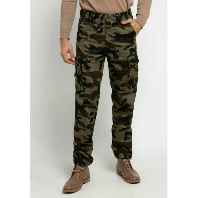 MGEE celana panjang cargo army Kappa C002