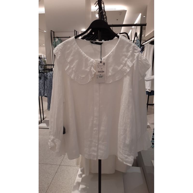 ZARA SHIRT WHITE INCLUDE JASTIP