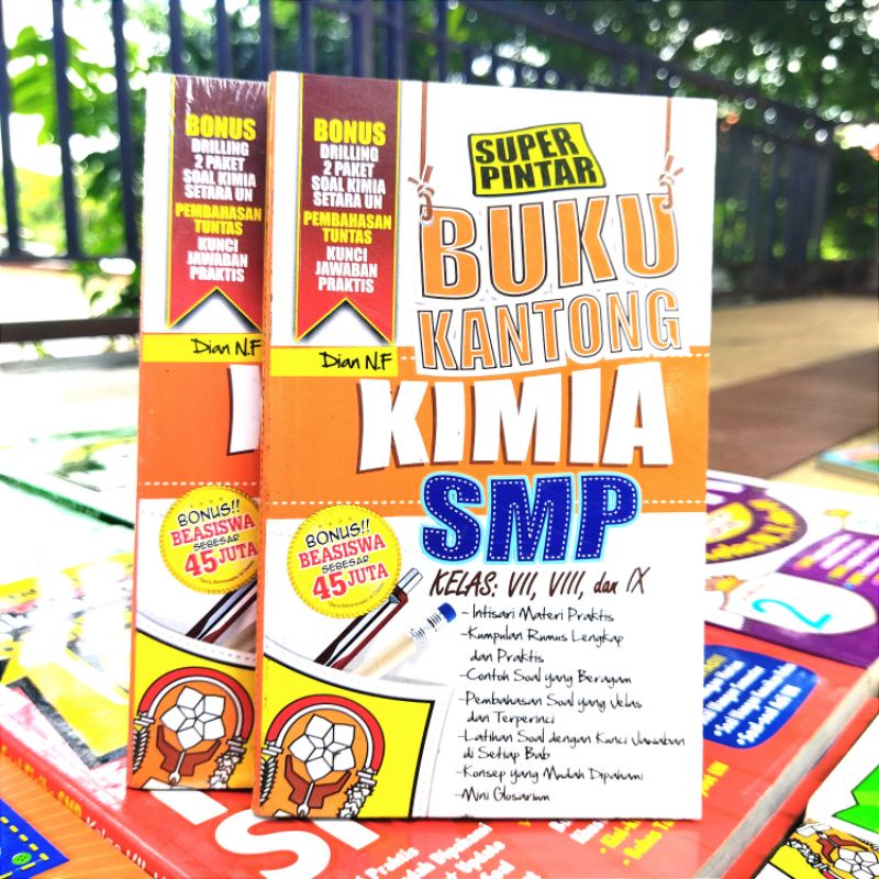 Buku Obral Latihan Soal SD & SMP 5a-B.Kantong KimiaSMP