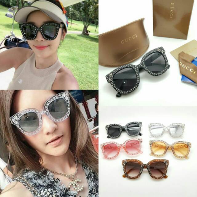Kacamata fashion wanita/kacamata import/kacamata murah/kacamata GUCCI PREMIUM