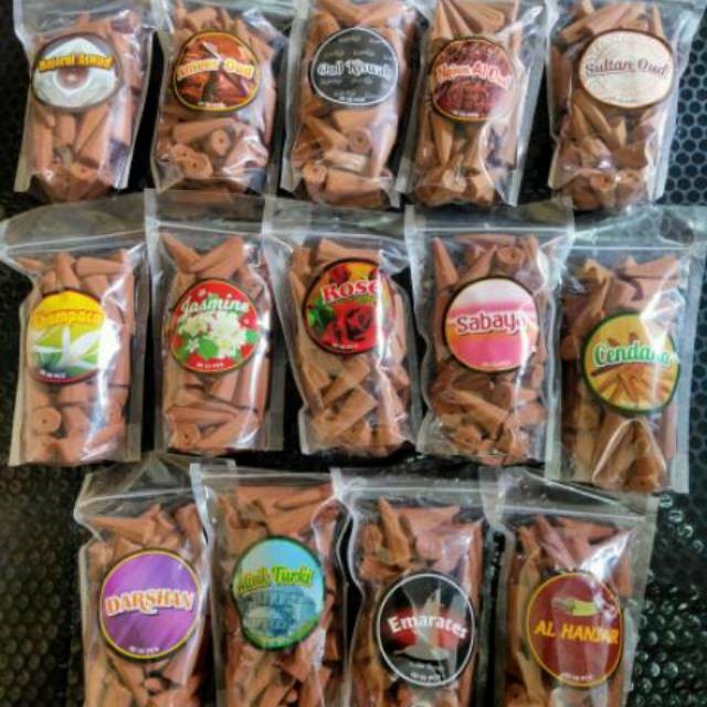 buhur pengharum ruangan kerucut peluru Maghribi buhur dupa maghribi kerucut