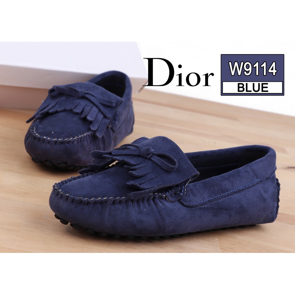 CK03 Moccasin Shoes DIOR W9114 / SEPATU WANITA SEPATU IMPOR SEPATU CEWEK SEPATU BATAM
