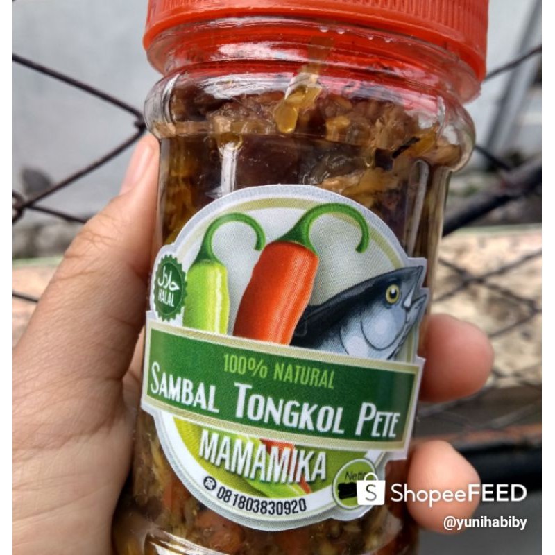 

sambal tongkol pete