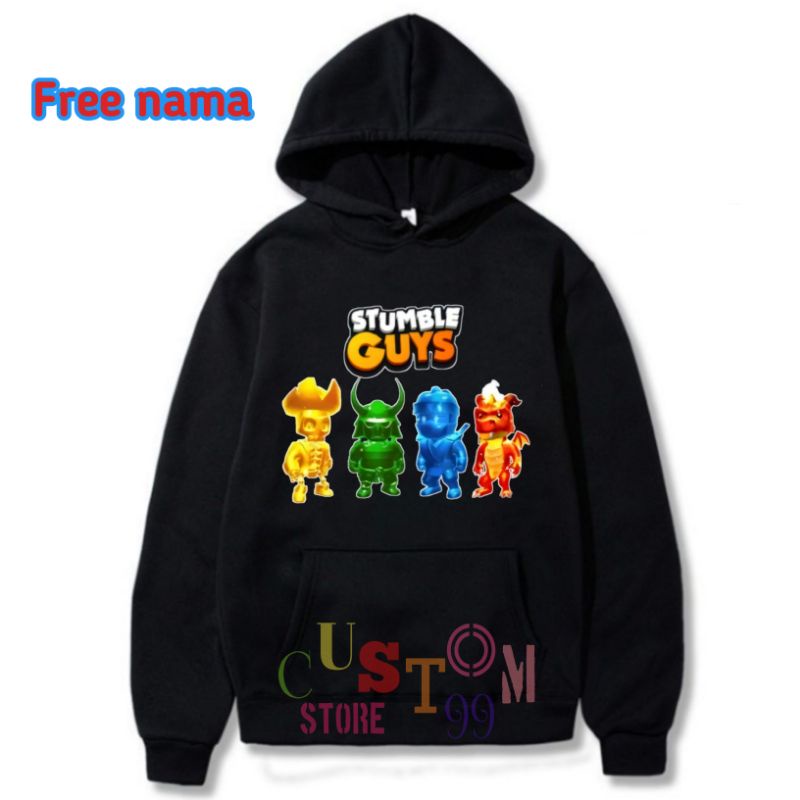 JAKET HOODIE ANAK GAME STUMBLE GUYS TERBARU BAHAN TEBAL