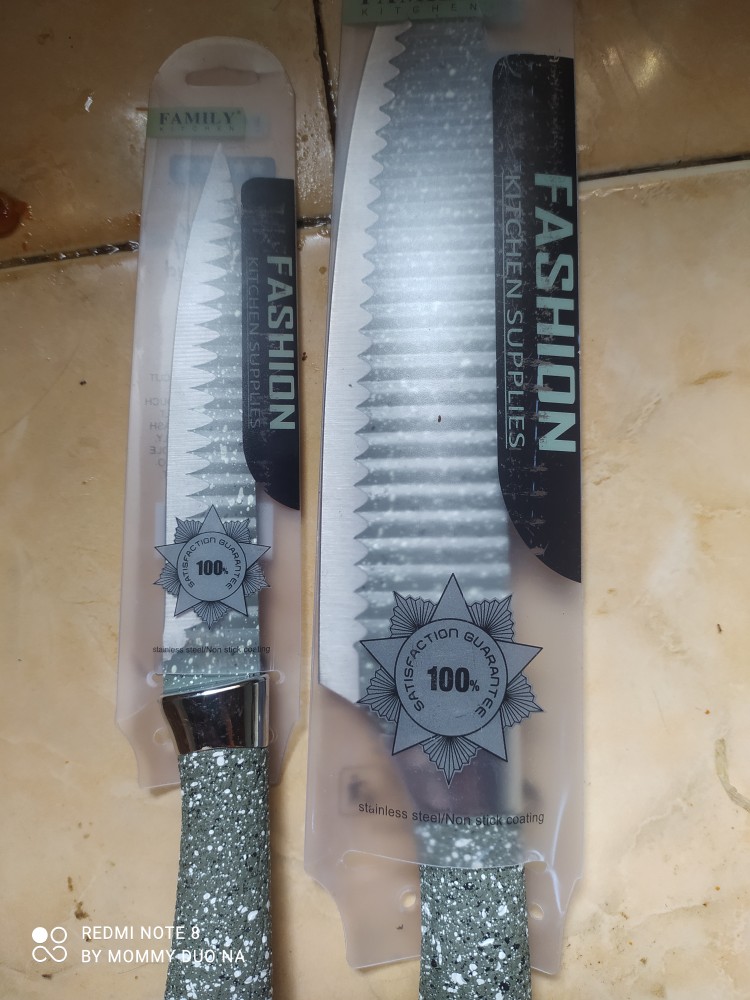 Pisau Dapur Pemotong Pengupas Premium Knife Granit Daging Buah Sayur Tajam Tajem Serbaguna