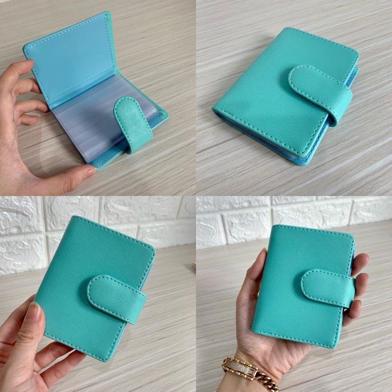 DOMPET KARTU KANCING POLOS / DOMPET KARTU PRIA WANITA