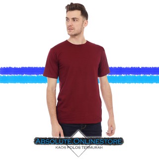 Kaos Polos Pria Kaos Distro O Neck Lengan Pendek Baju