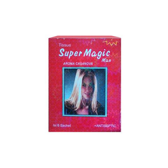 ☘️ MUMTAAZZTORE ☘️ Tissue Tisu Super Magic Lover Man / Tisu Magic / Obat Tahan Lama | Original / Aroma Casanova / Premium Gold / Sutra Tisu Tissue Plus-1