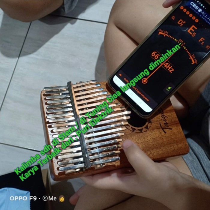 KALIMBA 17 KEY MERK COWBOY/CALIMBA 17 KEY MAHOGANI/ALAT MUSIK KALIMBA