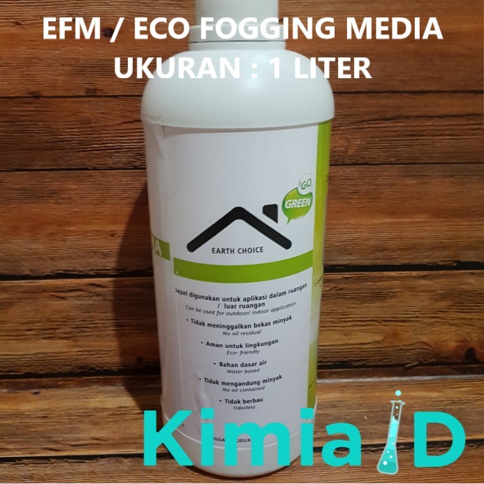 Eco Fogging Media - 1 Liter - EFM - Campuran Obat Nyamuk - Obat Fogging - Anti Nyamuk - Insektisida